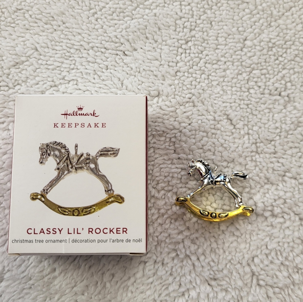 Hallmark Keepsake Miniature Classy Lil' Rocker Ornament 2019